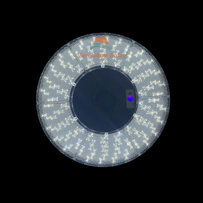 Đèn năng lượng mặt trời sân vườn UFO 3 màu kim cương