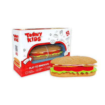 Đồ Chơi Nấu Ăn Hot Dog TOONYKIDS - Đồ Chơi Nhà Bếp Cho Bé - Hot Dog TN080 [Tặng Kèm Sticker]