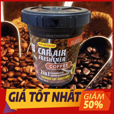Sáp thơm ôtô thiên nhiên tiện dụng Acana 130g (hương cà phê)
