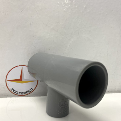 Tê giảm 34 x 21 nhựa PVC Bình Minh_T34x21