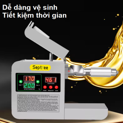 Máy ép dầu thực vật Septree X8S dùng trong gia đình Thương hiệu Mỹ, Ép 4-6kg/1 giờ - Hàng Nhập Khẩu, Bảo Hành 1 Năm