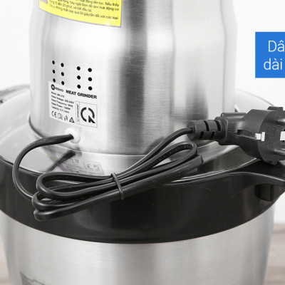 Máy Xay giò sống 6L 1200W Mishio MK279 - Hàng chính hãng