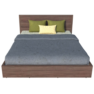 Giường ngủ cao cấp Tundo màu nâu 160cm x 200cm