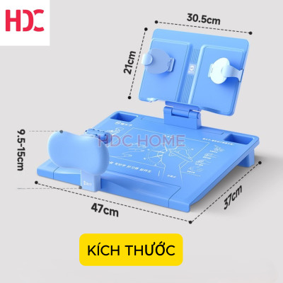 Mặt Bàn Học Chống Gù Chống Cận Cho Bé - Mặt Nghiêng 12° Tự Điều Chỉnh Tư Thế Ngồi Cho Trẻ Từ 5-12 Tuổi - Hàng Chính Hãng