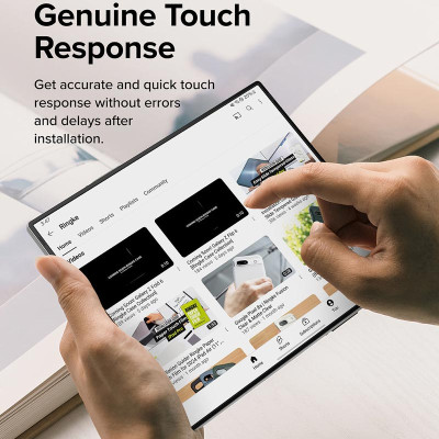 Bộ dán màn hình cho Samsung Galaxy Z Fold 6 RINGKE 3-in-1 Protector, dán màn hình ngoài, màn hình trong, dán viền_ Hàng chính hãng