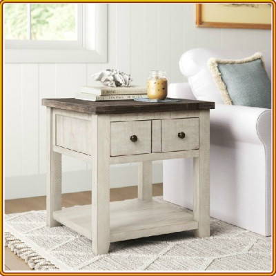 Tủ 1 Ngăn Kéo Già Cổ Tundo ( Màu Cream )