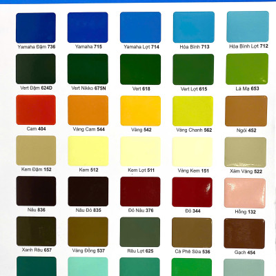 Sơn dầu Bạch Tuyết màu trắng mờ 4kg