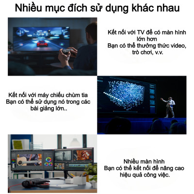 Cáp chuyển DisplayPort (DP) sang HDMI 4K@60Hz Choetech XDH01 - Hàng chính hãng