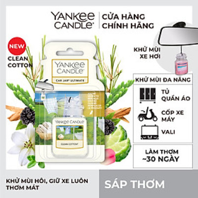 Sáp thơm xe Yankee Candle - Clean Cotton