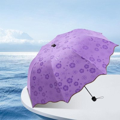 Dù nở hoa anh đào che mưa bề mặt  dù nở hoa rất đẹp ,che nắng , bề mặt  dù bóng phản chiếu ngược tia nắng ,bảo vệ da khỏi tia UV   dù sẽ trở nên sinh động và đáng yêu với những hoa văn cân đối trên tổng thể của chiếc dù  thời trang nhỏ gọn tiện mang theo 