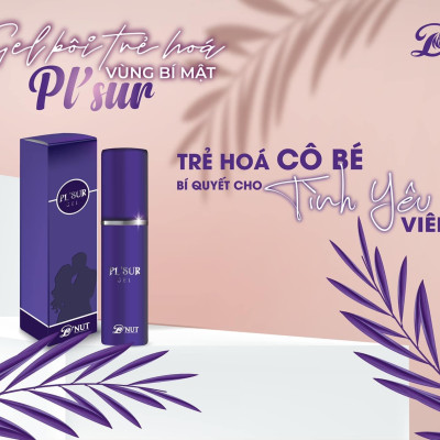 Gel chăm sóc cô bé cao cấp độc quyền PLSUR Chai 30ml