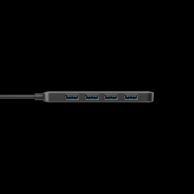 HUB chuyển đổi HyperDrive Next 4 In 1 Usb-A Port cho Macbook/ Laptop - Thiết kế 4 cổng truyền dữ liệu tốc độ cao HD5002 - Hàng Chính Hãng