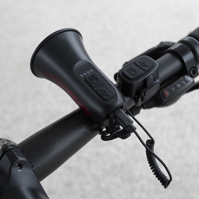 Còi Xe Đạp Âm Lượng Cao 120db HYD-074S có dây nhấn USB, Có Đèn cảnh báo, 5 Chế Độ Âm Thanh, Sạc điện USB Cho Xe Đạp MTB/ đường trường - Mai Lee