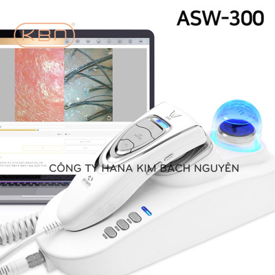Máy Phân Tích Da Mặt, Da Đầu Và Tóc ASW 300 Hàn Quốc