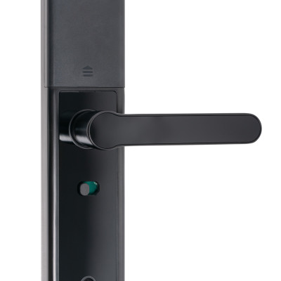 Khóa vân tay, điện tử hãng Makoto dòng khóa Kanata 250 màu đen - Sử dụng hoàn toàn ngôn ngữ tiếng Việt 