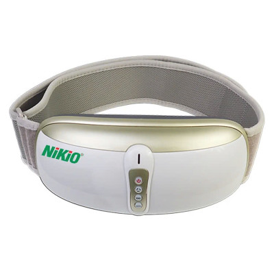 Đai (Máy) Massage Bụng Nikio NK-169AC - Công Nghệ Rung Lắc Kết Hợp Bi Độ Xoay 360 Dây Ấn Thế Hệ Mới, Mát Xa Thư Giãn, Làm Săn Chắc Cơ Bụng Nhanh - Vỏ Nhựa Bền Bĩ