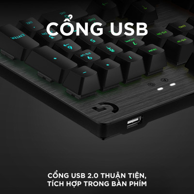 Bàn phím game cơ học Logitech G512 - Hàng chính hãng