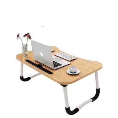 Bàn học gấp gọn thông minh có khe cắm máy tính bảng, điện thoại - Hàng chính hãng