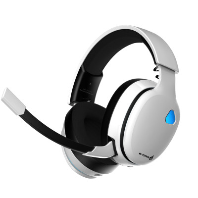 Tai nghe chơi game không dây chụp tai E-dra EH494W - Bass to - Led RGB - Kết nối 3 chế độ - Hàng chính hãng