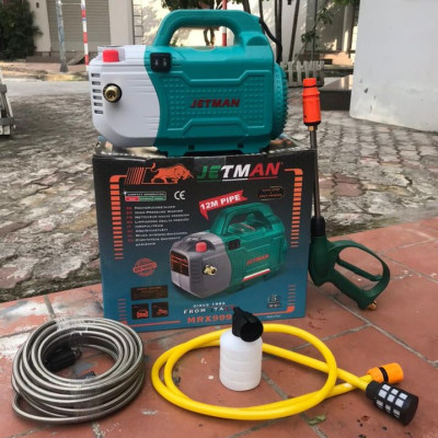 Máy rửa xe áp lực cao JETMAN MRX 999 - Công suất 3000W NẶNG 12KG - ITALY Technology