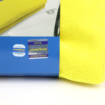 Combo 3 Khăn Lau Đa Năng Microfiber GOODYEAR GY-5599 (40*30cm) Không Gây Trầy Xước Thấm Hút Bụi Siêu Sạch - Nhập Khẩu Chính Hãng