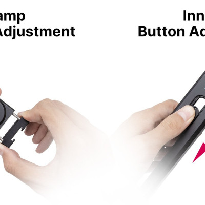 ULANZI U-PAD II - HÀNG CHÍNH HÃNG - Ngàm kẹp dành cho Điện thoại và Máy tính bảng
