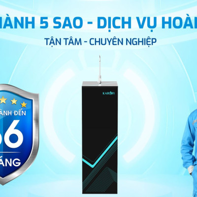 Máy lọc nước RO Mỹ 11 lõi Karofi KAQ-L06 Aiotec RO - Giao trước lắp sau miễn phí toàn quốc - Bảo hành 36 tháng - Hàng chính hãng