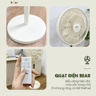 Quạt điện cao cấp Bear SB-QC47K Hàng chính hãng