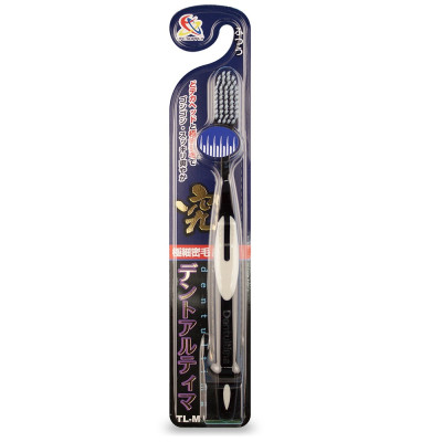 Bàn Chải Đánh Răng Độ Cứng Thông Thường Cán Nhựa Màu Xám Dentultima JR-TL-M (1 Cây)
