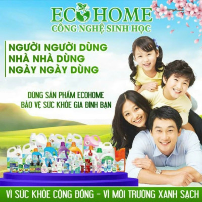 Dầu Xả Chanh Sả Bồ Kết Công Nghệ Sinh Học-ECOHOME Kim Ngân Store Giúp Phục Hồi Tóc Hư Tổn, Giảm Gãy Rụng Tóc Chai 500ml