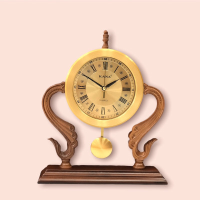 Đồng hồ để bàn quả lắc gỗ cao cấp BL-01(LM)