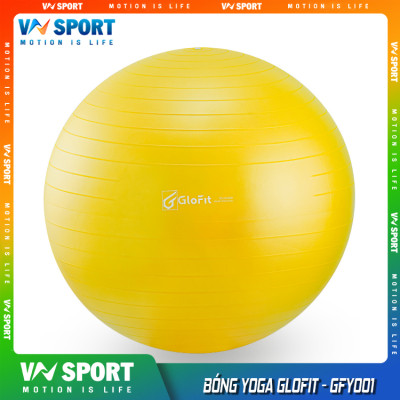 Bóng Tập Yoga - Bóng Tập Thể Hình Glofit GFY001 - Vàng (Yellow Yoga Ball)