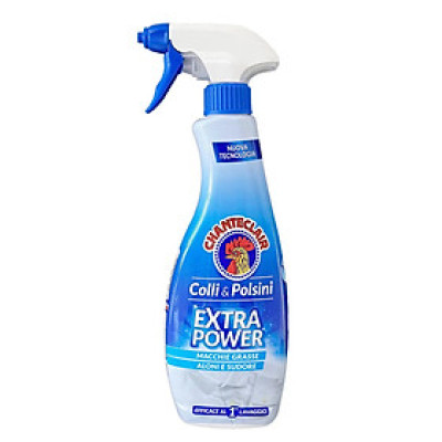 Chai xịt chuyên tẩy đồ quần áo sơ mi trắng Chanteclair Colli&Polsini Ý 500ml