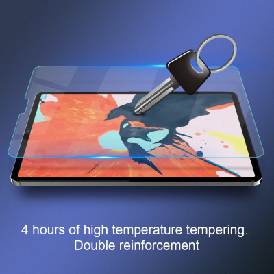 Miếng dán màn hình kính cường lực cho iPad Pro 11 2020 / iPad Pro 11 2018 hiệu Mercury H+ Pro (mỏng 0.2 mm, vát cạnh 2.5D, chống trầy, chống va đập) - Hàng nhập khẩu