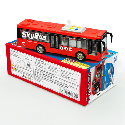Đồ Chơi Duka Xe Buýt Phi Trường (Màu Đỏ) DK81198