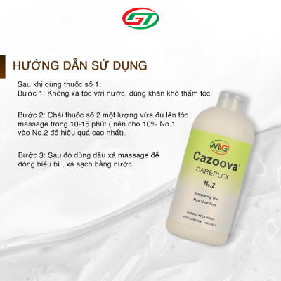 Dầu xả phục hồi tóc hư tổn, dưỡng tóc nhuộm Cazoova Careplex No.2 300ML & 700ML