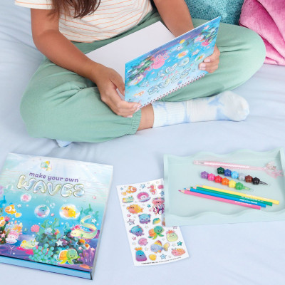 Combo Tô Màu Và Sketchbook - Aquatic Artist Deluxe 3C4G 12091