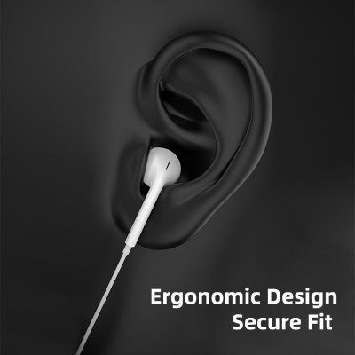 Tai nghe có dây nhét tai Rockspace ES06 kết nối bluetooth dành cho IP - Hàng chính hãng bảo hành 12 tháng