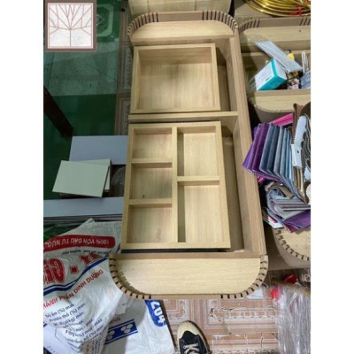 Hàng Siêu Cấp Bộ bàn phấn trang điểm 2 mặt kính họa tiết kim cương bọc da, nỉ cao cấp, sang trọng  - Giá Tại Xưởng