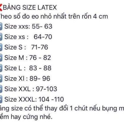 Đai nịt bụng (gen siết giảm eo) latex 25 xương thép nhập khẩu Italy dáng cao 27cm