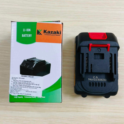 PIN 1.5AH, 2.0AH, 3.0AH, 4.0AH /21V KAZAKI (CHÂN PIN MAKITA )- HÀNG CHÍNH HÃNG