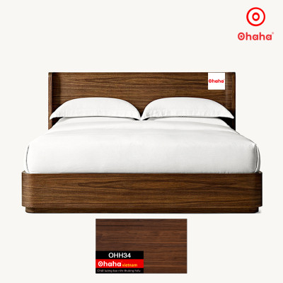 [Miễn phí lắp đặt & vận chuyển] Giường ngủ gỗ cao cấp hiện đại Ohaha - GC046