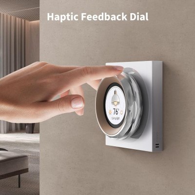 Công tắc núm xoay cảm ứng Aqara Touchscreen Dial V1 DS-K01D EU Tích hợp màn hình cảm ứng, kết nối Wifi
