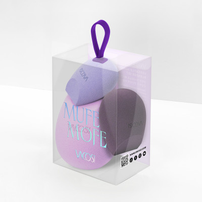 Set bông phấn VACOSI VERSATILE MAKEUP BLENDER SET - BP43