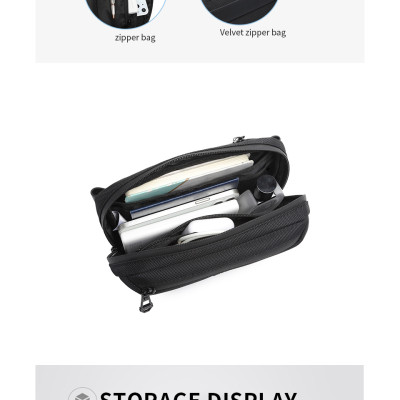 Túi Đeo Chéo OZUKO Chống Nước Trọng Lượng Nhẹ Cho Nam