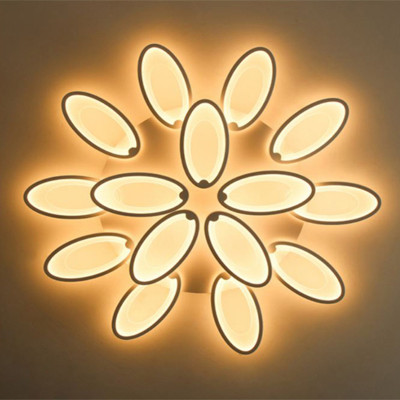 Đèn trần - Đèn ốp trần đèn trang trí LED hoa đồng tiền 15 cánh LIGHTING 