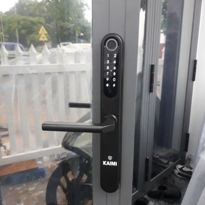 Khóa Thông Minh Cửa Nhôm Xingfa, Cửa Sắt Kaimi CN104 - Hàng Chính Hãng
