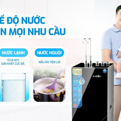 Máy lọc nước Nóng lạnh RO 12 lõi KAD-M82 - Giao trước lắp sau miễn phí toàn quốc - Bảo hành 36 tháng - Hàng chính hãng