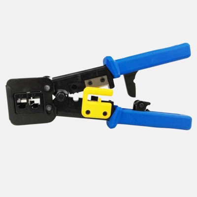 Kìm bấm hạt mạng xuyên thấu - Tặng kèm 10 hạt RJ45 xuyên thấu