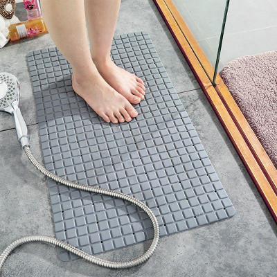 Thảm Chống Trượt Nhà Tắm Ô Vuông 70x38cm - Tấm Lót Sàn Phòng Tắm Cao Su Chống Trơn (Giao màu ngẫu nhiên)
